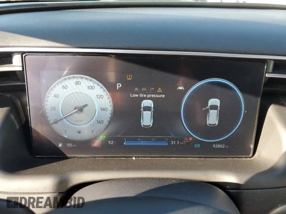 2023 Hyundai Tucson SEL Convenience with VIN KM8JFCA1XPU102240, listed as a Copart auction lot 84435425 with 92,802 mi miles and Clean title. Bid and sale history available at DreamBid. Image 9.