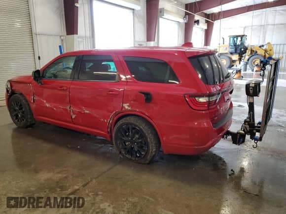 2016 Dodge Durango R/T z VIN 1C4SDJCT5GC455945, wystawiony jako Copart lot #65327285 z przebiegiem 77 615 mil mil oraz Szkoda całkowita • Salvage title. Historia ofert i sprzedaży dostępna na DreamBid. Obrazek 2.