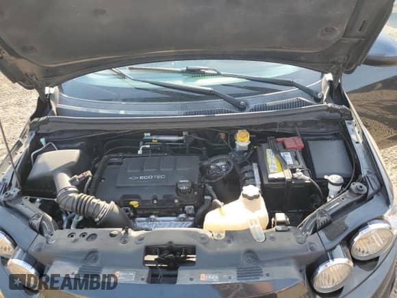 2015 Chevrolet Sonic LTZ with VIN 1G1JE5SB1F4103066, listed as a Copart auction lot 68816515 with 58,819 mi miles and Salvage title. Bid and sale history available at DreamBid. Image 11.
