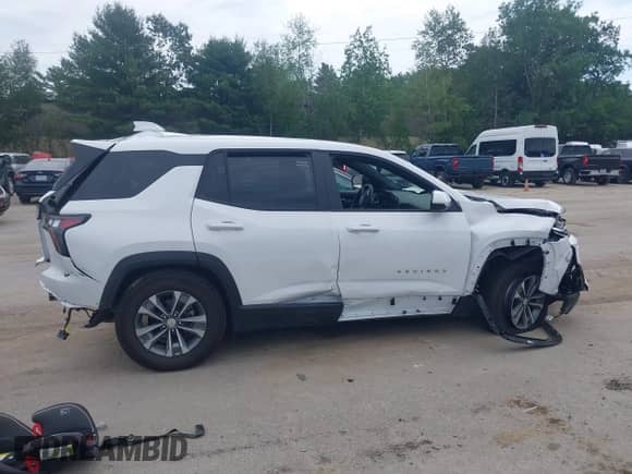 2025 Chevrolet Equinox AWD LT с VIN 3GNAXPEG1SL198339, выставлен на аукционе IAAI как лот 42586690 с пробегом 4 748 миль миль и . История ставок и продаж доступна на DreamBid. Изображение 12.