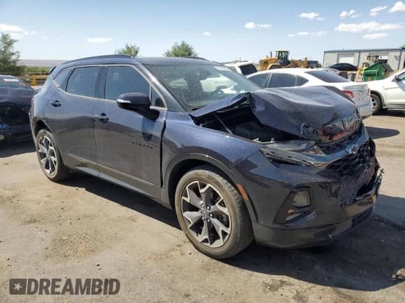 2020 Chevrolet Blazer RS с VIN 3GNKBKRS9LS557951, выставлен на аукционе Copart как лот 67598585 с пробегом 55 716 миль миль и Списание • Salvage title. История ставок и продаж доступна на DreamBid. Изображение 4.