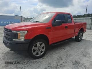 2019 Ford F-150 XL with VIN 1FTFX1E40KKE16631, listed as a Copart auction lot 86711865 with 166,396 mi miles and Clean title. Bid and sale history available at DreamBid. Image 1.