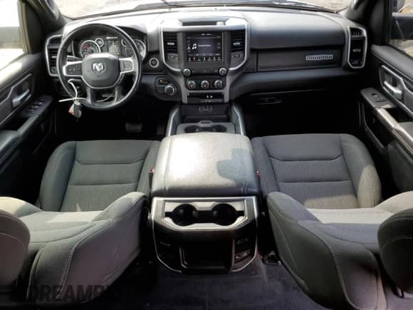 2020 Ram 1500 Big Horn with VIN 1C6RREFT9LN405560, listed as a Copart auction lot 66654115 with 78,155 mi miles and Salvage title. Bid and sale history available at DreamBid. Image 8.