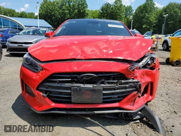 2021 Hyundai Veloster 2.0 z VIN KMHTG6AF4MU032670, wystawiony jako Copart lot #64545005 z przebiegiem 60 737 mil mil oraz Szkoda całkowita • Salvage title. Historia ofert i sprzedaży dostępna na DreamBid. Obrazek 5.