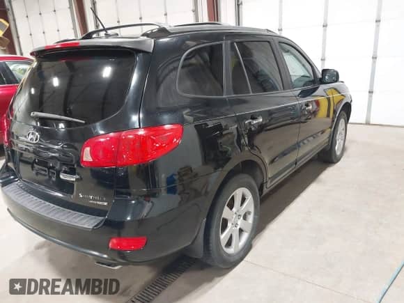 2007 Hyundai Santa Fe SE with VIN 5NMSH73E87H044663, listed as a IAAI auction lot 42712647 with 148,828 mi miles and . Bid and sale history available at DreamBid. Image 4.