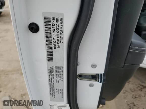 2023 Chrysler 300 S with VIN 2C3CCABT3PH676972, listed as a Copart auction lot 45322315 with 7,819 mi miles and Salvage title. Bid and sale history available at DreamBid. Image 13.