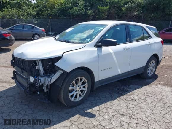 2018 Chevrolet Equinox LS с VIN 2GNAXHEV0J6324682, выставлен на аукционе IAAI как лот 43113033 с пробегом 167 706 миль миль и . История ставок и продаж доступна на DreamBid. Изображение 2.