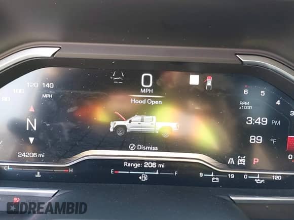 2023 GMC Sierra 1500 AT4 с VIN 1GTUUEEL3PZ192722, выставлен на аукционе IAAI как лот 41656902 с пробегом 24 206 миль миль и . История ставок и продаж доступна на DreamBid. Изображение 7.