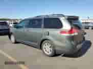 2014 Toyota Sienna XLE with VIN 5TDYK3DC8ES419415, listed as a Copart auction lot 81764575 with 168,345 mi miles and Salvage title. Bid and sale history available at DreamBid. Image 2.