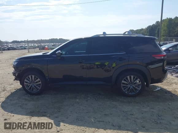 2024 Nissan Pathfinder SL with VIN 5N1DR3CB7RC232477, listed as a IAAI auction lot 43285594 with 16,177 mi miles and . Bid and sale history available at DreamBid. Image 15.