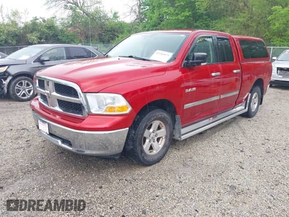 2010 Dodge 1500 SLT with VIN 1D7RB1GP6AS226727, listed as a IAAI auction lot 42242973 with 142,825 mi miles and . Bid and sale history available at DreamBid. Image 2.