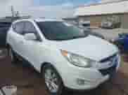 2011 Hyundai Tucson Limited with VIN KM8JU3AC1BU290260, listed as a IAAI auction lot 43415579 with 244,519 mi miles and . Bid and sale history available at DreamBid. Image 13.