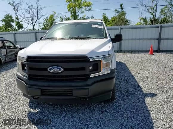 2019 Ford F-150 XL with VIN 1FTFW1E58KKF20215, listed as a Copart auction lot 52313465 with 59,255 mi miles and Salvage title. Bid and sale history available at DreamBid. Image 11.