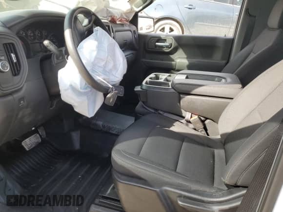 2022 Chevrolet Silverado 1500 Work Truck with VIN 3GCNAAEK1NG613881, listed as a Copart auction lot 52373315 with 12,450 mi miles and Salvage title. Bid and sale history available at DreamBid. Image 7.