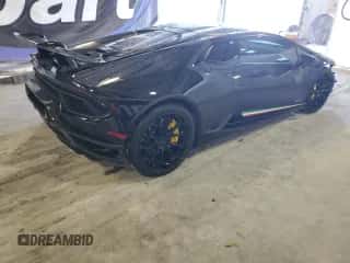 2018 Lamborghini Huracan z VIN ZHWUD4ZFXJLA09352, wystawiony jako Copart lot #84653484 z przebiegiem 6 420 mil mil oraz Szkoda całkowita • Salvage title. Historia ofert i sprzedaży dostępna na DreamBid. Obrazek 3.