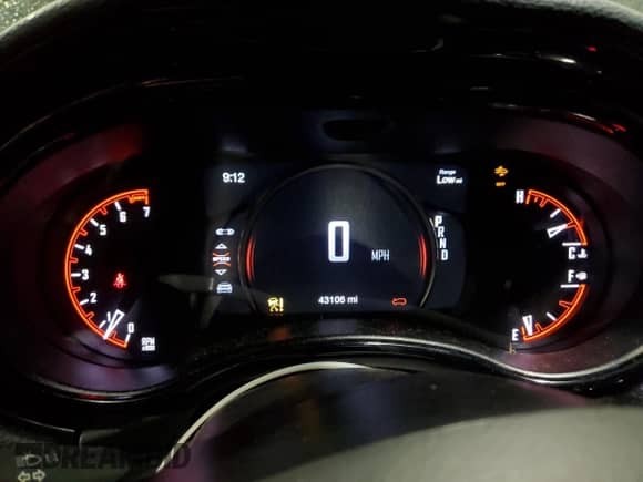 2023 Dodge Durango GT Plus with VIN 1C4RDHDG2PC636011, listed as a Copart auction lot 63218705 with 43,106 mi miles and Clean title. Bid and sale history available at DreamBid. Image 9.