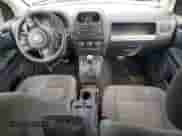 2017 Jeep Compass Sport with VIN 1C4NJDBB0HD144340, listed as a Copart auction lot 81647295 with 164,504 mi miles and Salvage title. Bid and sale history available at DreamBid. Image 8.