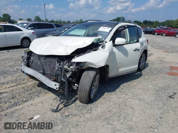 2009 Nissan Murano SL with VIN JN8AZ18W79W125262, listed as a IAAI auction lot 42802546 with 146,588 mi miles and . Bid and sale history available at DreamBid. Image 2.