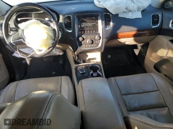 2017 Dodge Durango Citadel Anodized Platinum with VIN 1C4RDJEG6HC725331, listed as a Copart auction lot 42186375 with 192,263 mi miles and Salvage title. Bid and sale history available at DreamBid. Image 8.