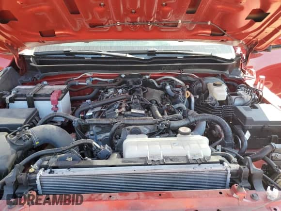 2024 Toyota Tacoma SR5 with VIN 3TYKB5FN3RT002388, listed as a Copart auction lot 80583475 with 30,696 mi miles and Salvage title. Bid and sale history available at DreamBid. Image 11.