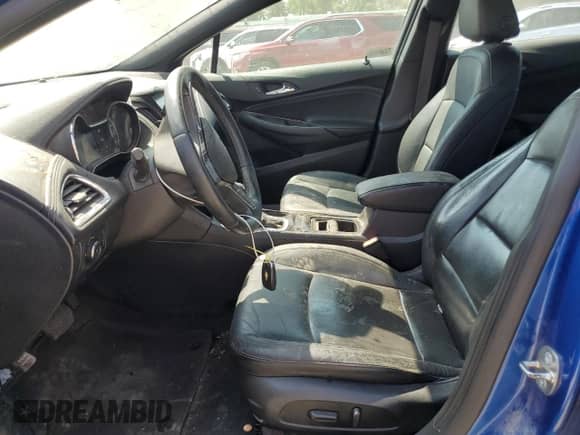 2017 Chevrolet Cruze Premier z VIN 3G1BF6SM7HS577549, wystawiony jako Copart lot #69048945 z przebiegiem 233 394 mil mil oraz Szkoda całkowita • Salvage title. Historia ofert i sprzedaży dostępna na DreamBid. Obrazek 7.