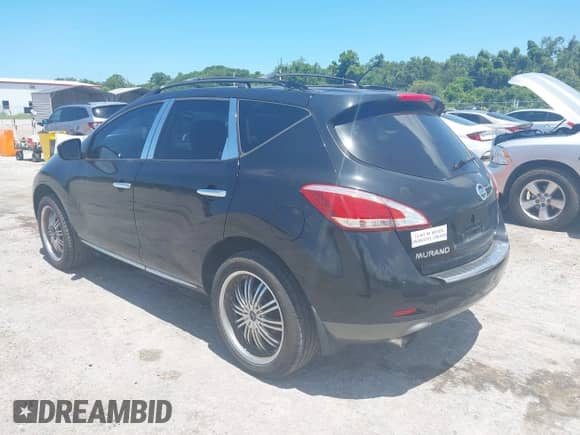 2011 Nissan Murano SL with VIN JN8AZ1MU6BW054954, listed as a IAAI auction lot 42726073 with 249,224 mi miles and . Bid and sale history available at DreamBid. Image 3.