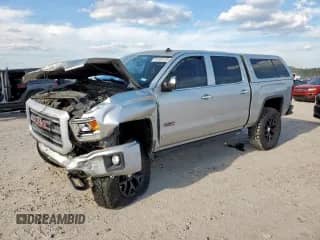 2014 GMC Sierra 1500 SLT with VIN 3GTU2VECXEG460667, listed as a Copart auction lot 84463135 with Not provided miles and Salvage title. Bid and sale history available at DreamBid. Image 1.