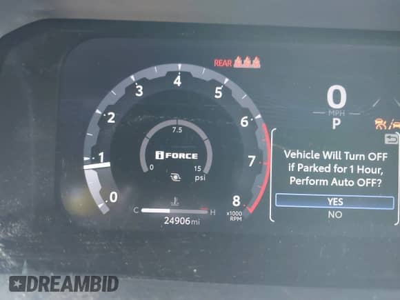 2024 Toyota Tacoma SR5 with VIN 3TMKB5FN3RM000779, listed as a IAAI auction lot 43081279 with 24,906 mi miles and . Bid and sale history available at DreamBid. Image 15.
