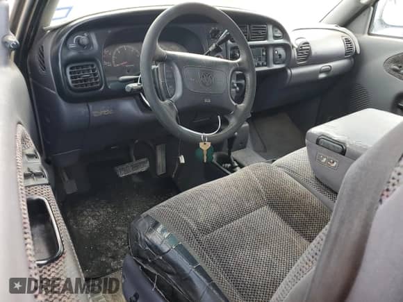 1998 Dodge 1500 with VIN 1B7HF13Y5WJ104107, listed as a Copart auction lot 53348295 with 269,668 mi miles and Salvage title. Bid and sale history available at DreamBid. Image 8.