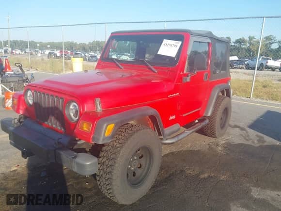 1997 Jeep Wrangler with VIN 1J4FY29T4VP528423, listed as a IAAI auction lot 43274795 with 88,346 mi miles and . Bid and sale history available at DreamBid. Image 17.