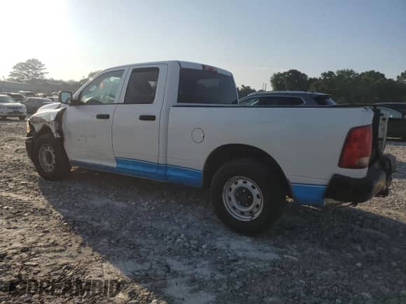 2012 Ram 1500 Tradesman z VIN 1C6RD6FP7CS175218, wystawiony jako Copart lot #57409305 z przebiegiem 303 140 mil mil oraz Szkoda całkowita • Salvage title. Historia ofert i sprzedaży dostępna na DreamBid. Obrazek 2.