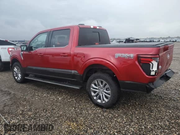 2024 Ford F-150 King Ranch with VIN 1FTFW6L83RFB98984, listed as a Copart auction lot 44973735 with 3,395 mi miles and Salvage title. Bid and sale history available at DreamBid. Image 2.