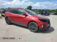 2024 Chevrolet Equinox RS с VIN 3GNAXMEG0RS108760, выставлен на аукционе Copart как лот 67454205 с пробегом 13 295 миль миль и Списание • Salvage title. История ставок и продаж доступна на DreamBid. Изображение 4.