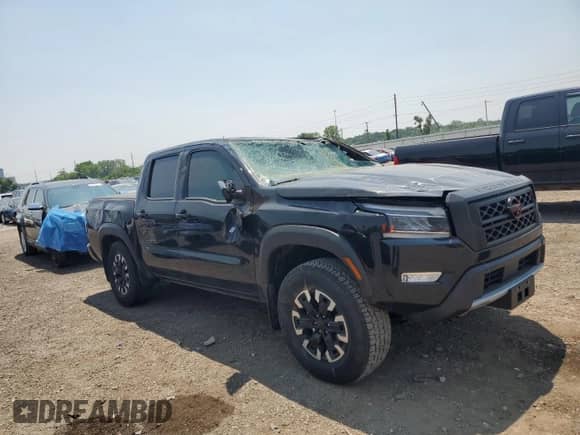 2024 Nissan Frontier Pro-4X z VIN 1N6ED1EKXRN656164, wystawiony jako Copart lot #60503835 z przebiegiem Nie podano mil oraz Szkoda całkowita • Salvage title. Historia ofert i sprzedaży dostępna na DreamBid. Obrazek 4.