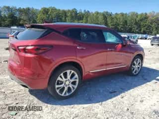 2019 Chevrolet Blazer Premier с VIN 3GNKBKRS0KS687518, выставлен на аукционе Copart как лот 86997975 с пробегом 31 396 миль миль и Списание • Salvage title. История ставок и продаж доступна на DreamBid. Изображение 3.