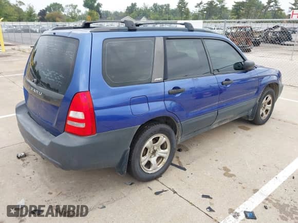 2004 Subaru Forester X with VIN JF1SG63694H741218, listed as a IAAI auction lot 43280093 with 220,506 mi miles and . Bid and sale history available at DreamBid. Image 4.