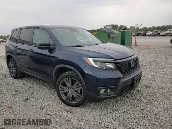 2021 Honda Passport EX-L with VIN 5FNYF8H53MB004552, listed as a Copart auction lot 70690565 with 100,370 mi miles and Salvage title. Bid and sale history available at DreamBid. Image 13.