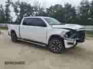 2025 Ram 1500 Laramie with VIN 1C6SRFJP9SN547956, listed as a Copart auction lot 64639375 with 12,488 mi miles and Salvage title. Bid and sale history available at DreamBid. Image 4.