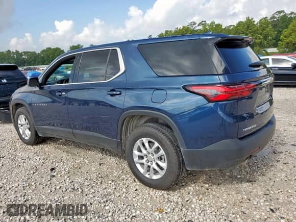 2023 Chevrolet Traverse LS with VIN 1GNERFKW5PJ294894, listed as a Copart auction lot 64830815 with 56,652 mi miles and Clean title. Bid and sale history available at DreamBid. Image 2.