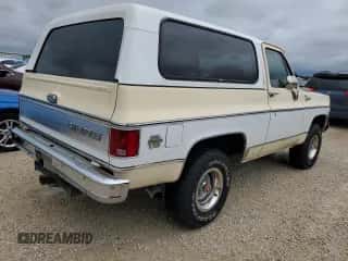 1980 Chevrolet Blazer с VIN CKL18AF139471, выставлен на аукционе Copart как лот 74931074 с пробегом 6 338 миль миль и Списание • Salvage title. История ставок и продаж доступна на DreamBid. Изображение 3.