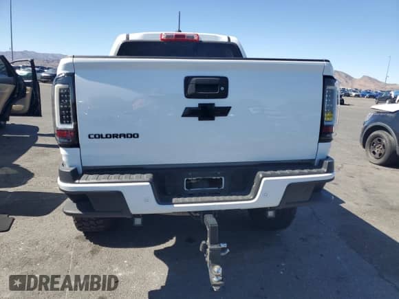 2019 Chevrolet Colorado 2WD Z71 with VIN 1GCGSDEN6K1349228, listed as a Copart auction lot 65421795 with 75,599 mi miles and Salvage title. Bid and sale history available at DreamBid. Image 6.