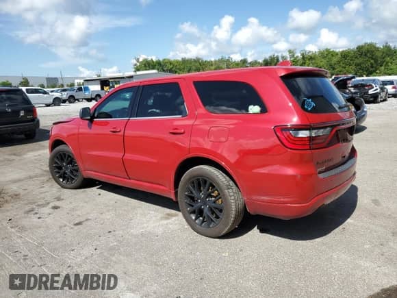 2015 Dodge Durango SXT with VIN 1C4RDHAG8FC194144, listed as a Copart auction lot 67842125 with 163,901 mi miles and Salvage title. Bid and sale history available at DreamBid. Image 2.
