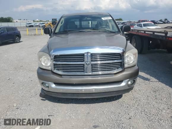 2007 Dodge 1500 SLT with VIN 1D7HA18217J615906, listed as a Copart auction lot 69108075 with 178,914 mi miles and Salvage title. Bid and sale history available at DreamBid. Image 5.
