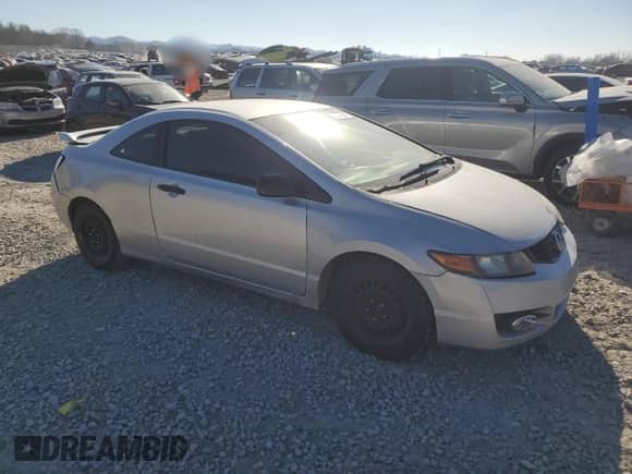 2010 Honda Civic with VIN 2HGFG1B27AH528188, listed as a Copart auction lot 87949685 with 162,484 mi miles and Salvage title. Bid and sale history available at DreamBid. Image 4.