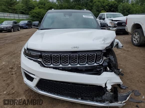 2022 Jeep Grand Cherokee Summit Reserve с VIN 1C4RJHEG6N8610843, выставлен на аукционе Copart как лот 63500415 с пробегом 77 436 миль миль и Чистый • Clean title. История ставок и продаж доступна на DreamBid. Изображение 5.