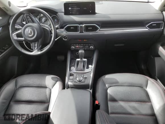 2024 Mazda CX-5 S Carbon Edition with VIN JM3KFBCL3R0504166, listed as a Copart auction lot 85106135 with 24,856 mi miles and Clean title. Bid and sale history available at DreamBid. Image 8.