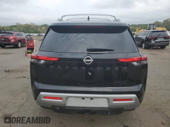 2025 Nissan Pathfinder Platinum с VIN 5N1DR3DJ5SC201708, выставлен на аукционе Copart как лот 83776145 с пробегом 7 963 миль миль и Списание • Salvage title. История ставок и продаж доступна на DreamBid. Изображение 6.