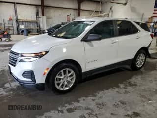2022 Chevrolet Equinox LS z VIN 3GNAXHEV5NS178173, wystawiony jako Copart lot #70221685 z przebiegiem 51 967 mil mil oraz Szkoda całkowita • Salvage title. Historia ofert i sprzedaży dostępna na DreamBid. Obrazek 1.