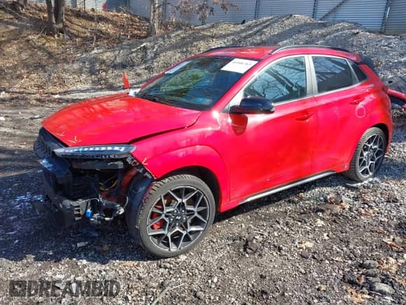 2023 Hyundai Kona with VIN KM8KH3AC3PU008152, listed as a IAAI auction lot 41946763 with 22,391 mi miles and . Bid and sale history available at DreamBid. Image 22.