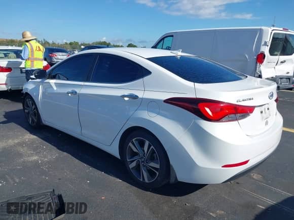 2016 Hyundai Elantra SE with VIN 5NPDH4AE6GH655529, listed as a IAAI auction lot 42594653 with 88,227 mi miles and . Bid and sale history available at DreamBid. Image 3.
